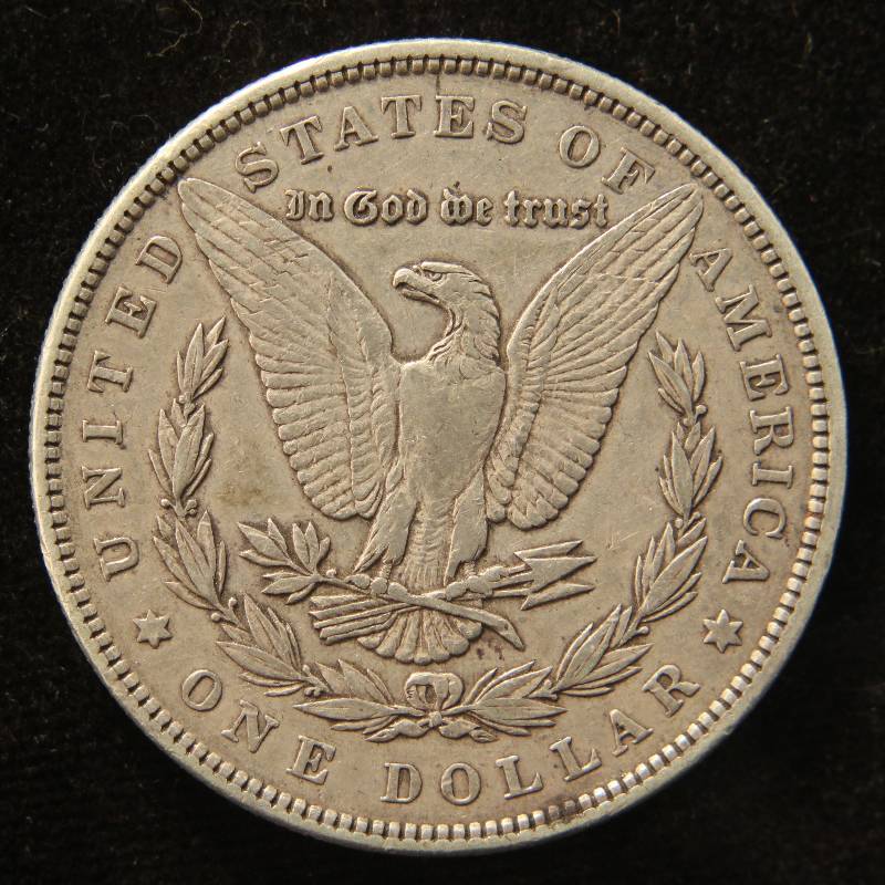 1893 MORGAN SILVER DOLLAR XF BETTER DATE COIN