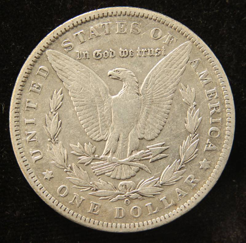 1890-O MORGAN SILVER DOLLAR XF