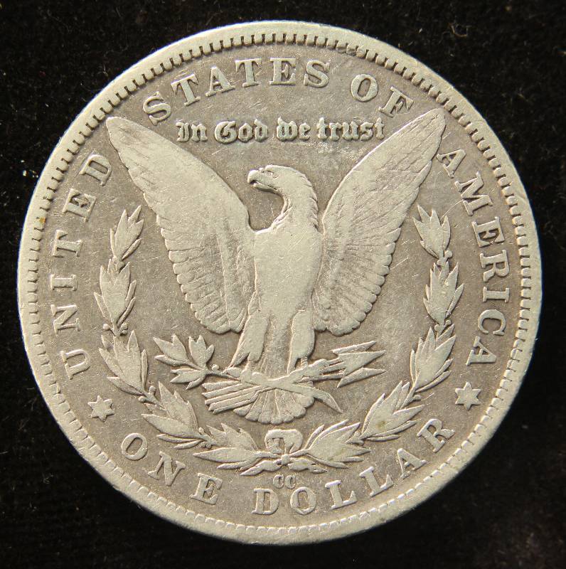 1882-CC CARSON CITY MORGAN SILVER DOLLAR