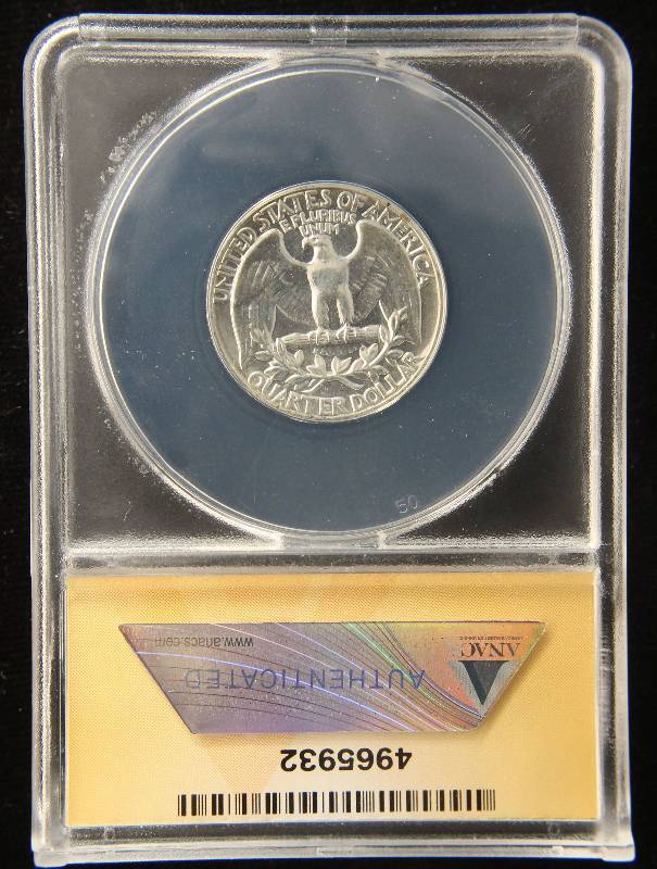 1956 PROOF WASHINGTON QUARTER PF66 ANACS