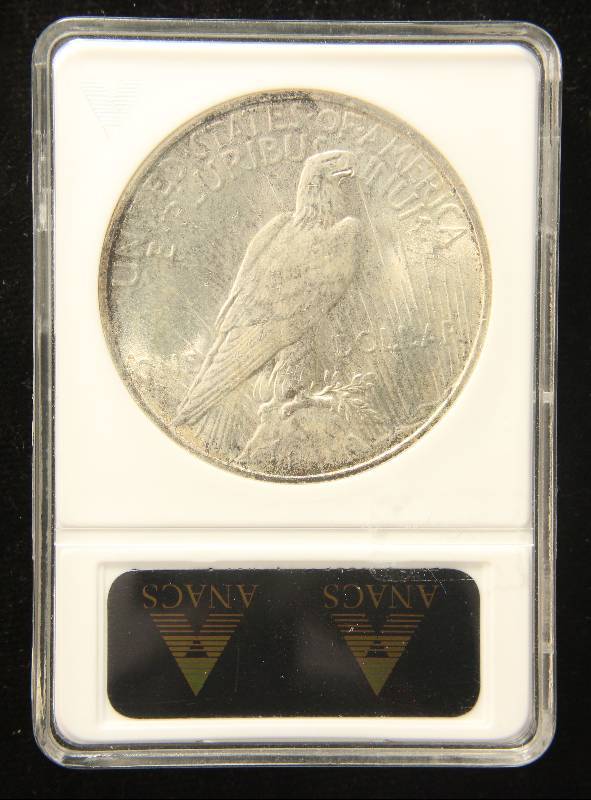 1922 PEACE SILVER DOLLAR MS64 OLD ANACS