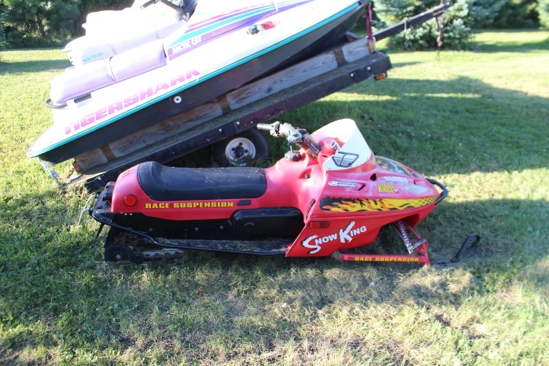 2012 Snow King 125cc Kiddie Snowmobile