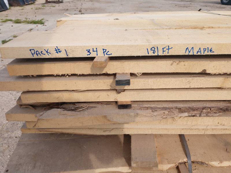 Hard Maple 1 Inch Thick Boards
