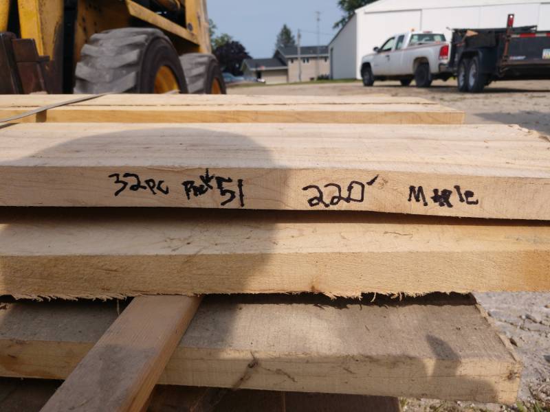Hickory Boards 1,25 Inches Thick