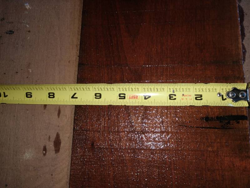 Walnut Boards 1 inch Thick  x 103 inches Long