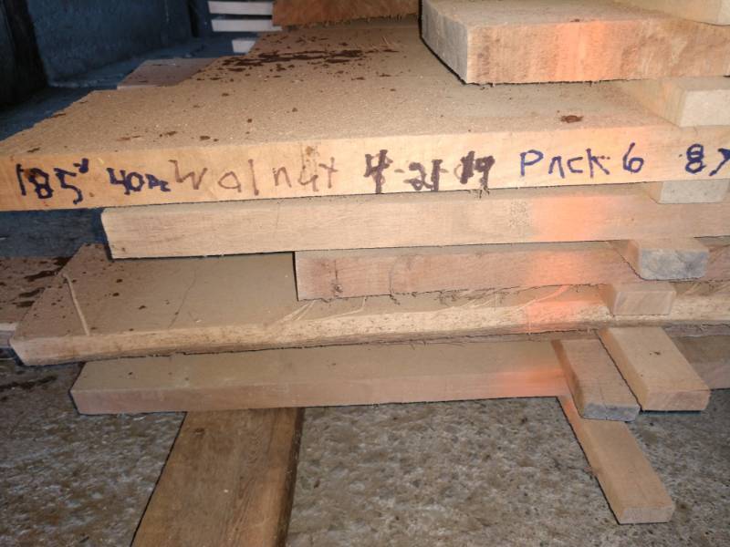 Walnut Boards 1 inch Thick  x 87 inches Long