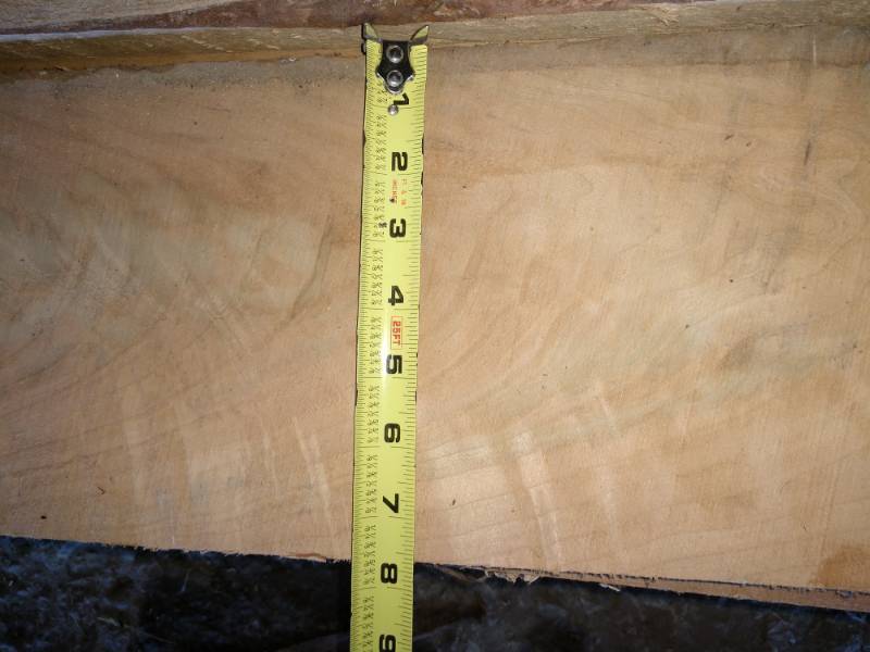 Cherry Boards 1 inch Thick  x 101 inches Long