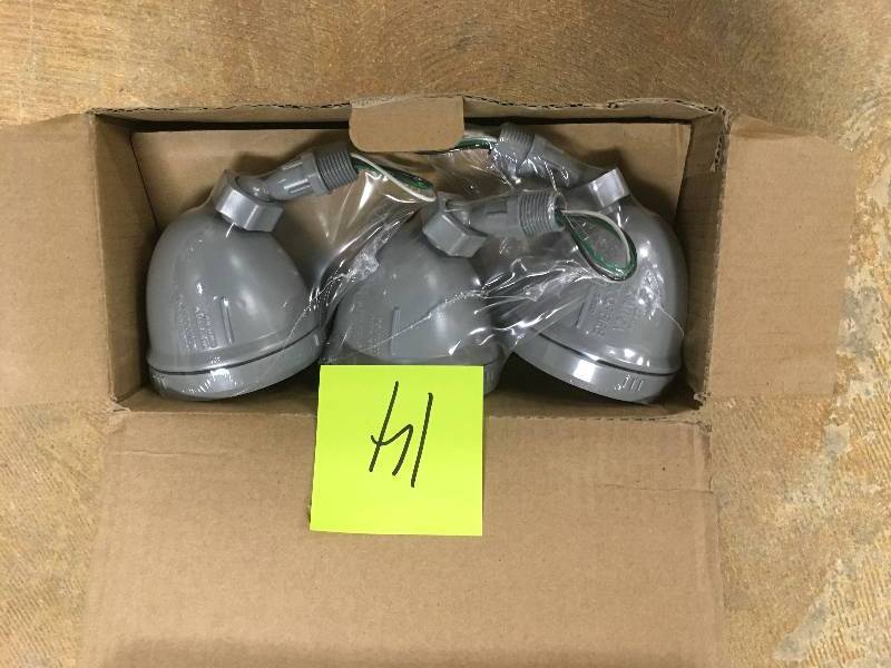 Bell Metal Weatherproof Halogen Lampholder not used