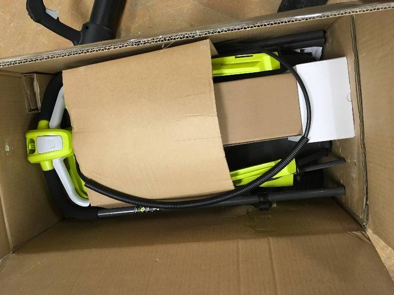 Ryobi 13 in. ONE 18-Volt Lithium-Ion Cordless Battery Walk Behind Push Lawn Mower - 4.0 Ah BatteryCharger Included