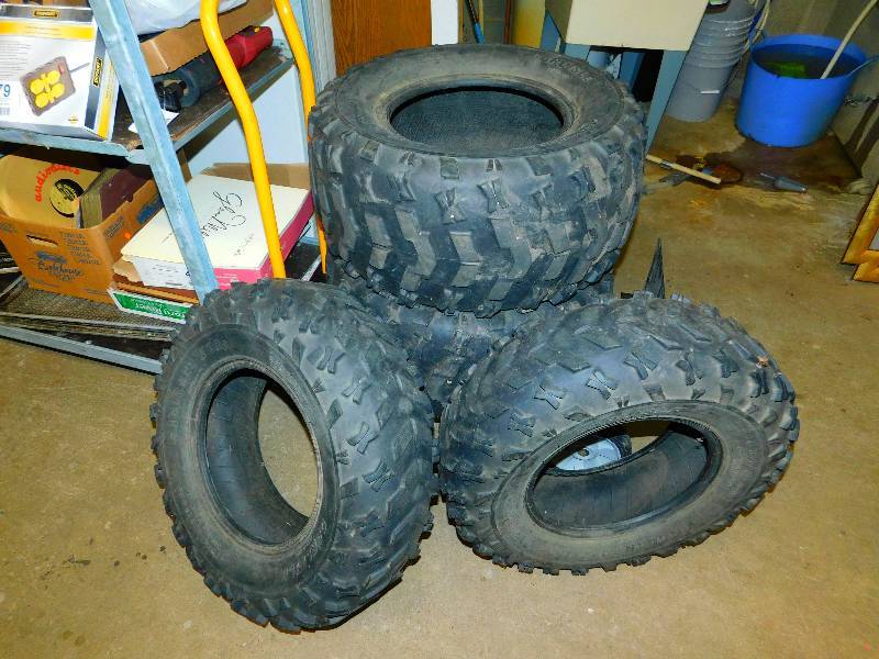 lot 3 image: Four ATV Tires