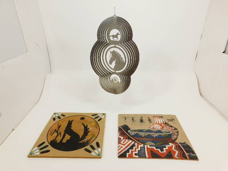 lot 36 image: Hanging Articles
