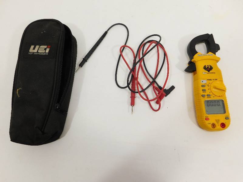 lot 56 image: UEi Test Instruments DL389 COMBO Phoenix Pro Plus Clamp Meter And Pipe Clamp Probe