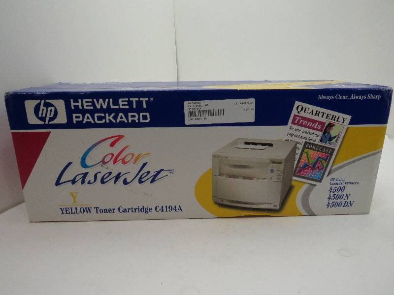 lot 13 image: HP COLOR LASER JET TONER C4194A