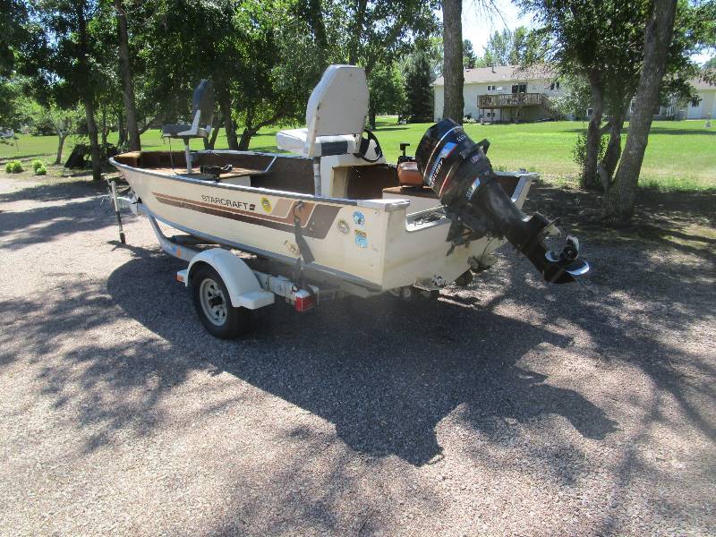 84 Starcraft Boat & 89 Shore Landr Trailer