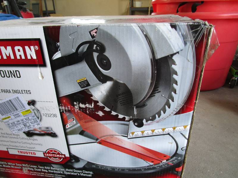 Craftsman Compound Miter Saw (new in box never opened)