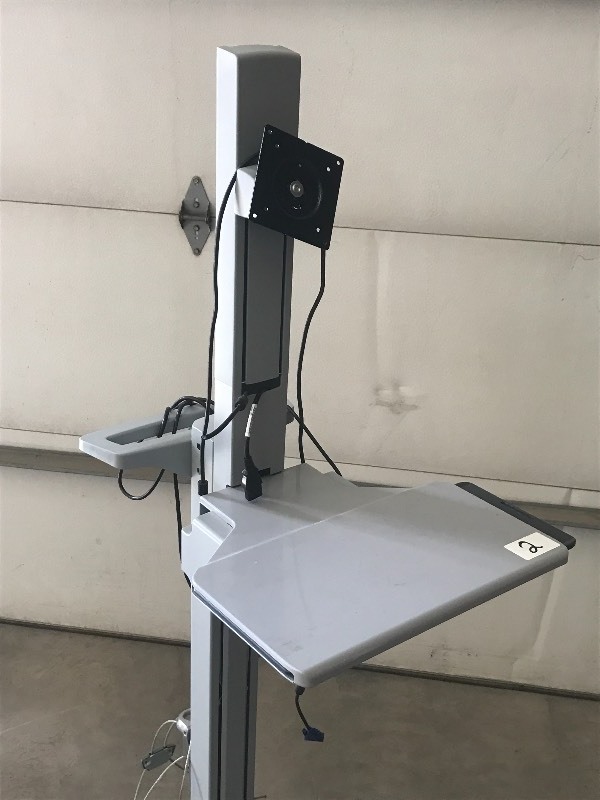 Rolling Computer Station  Medical Equipment Station