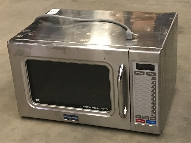 radiance commercial microwave oven