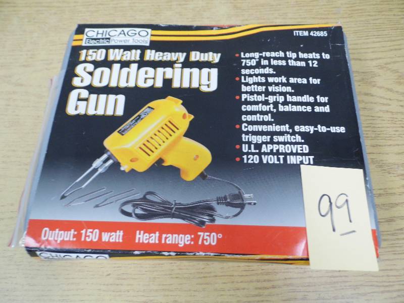 lot 99 image: Chicago Soldering Gun