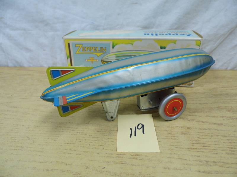lot 119 image: Tin Zeppelin