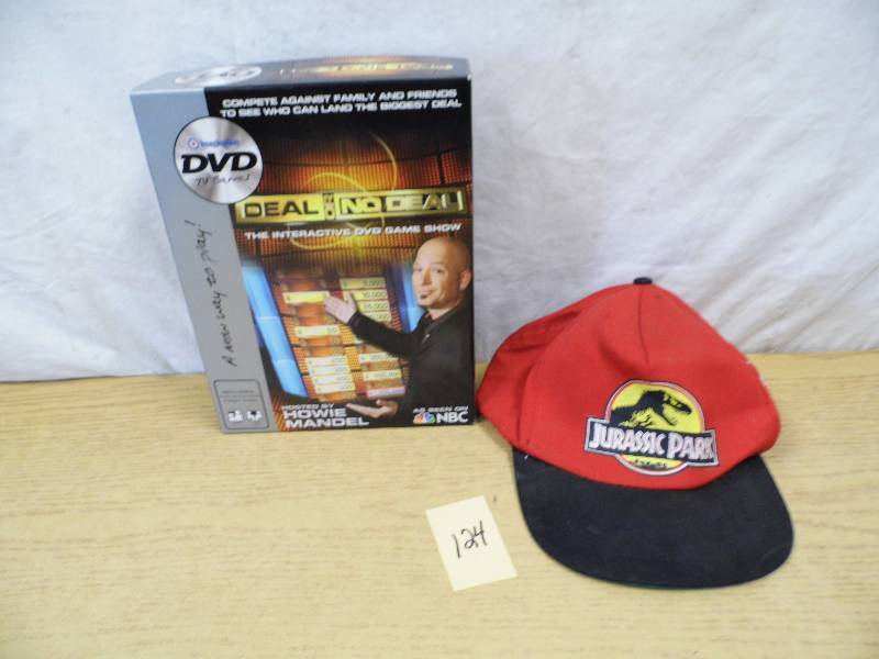 lot 124 image: Jurassic Park Hat - Deal or No Deal Game