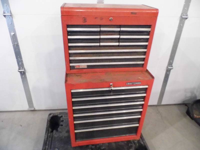 lot 141 image: Craftsman Toolboxes