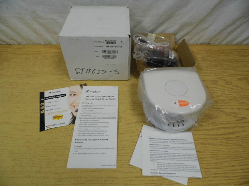 lot 83 image: New Ruckus Gateway Broadband