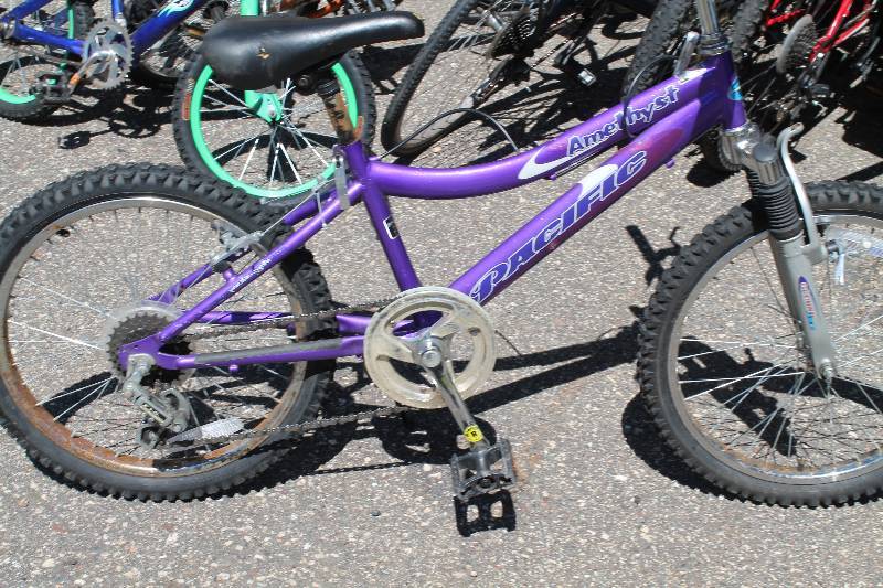 lot 11 image: Pacific Brand Bicycle Model Amethyst 20 Tire Size