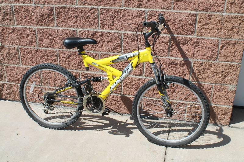 magna excitor bike yellow 24