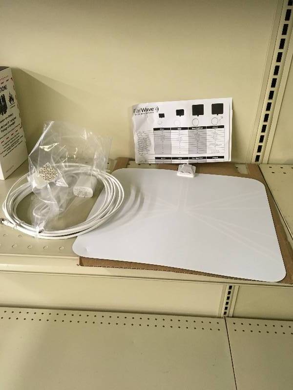 Flat Wave FL5500 Indoor TV Antenna, Retail $34.99