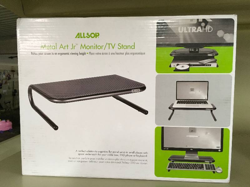 Metal Art Jr. Monitor TV Stand, Retail $25.00