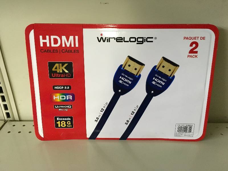 12 FT HDMI Cable, Retail $14.99