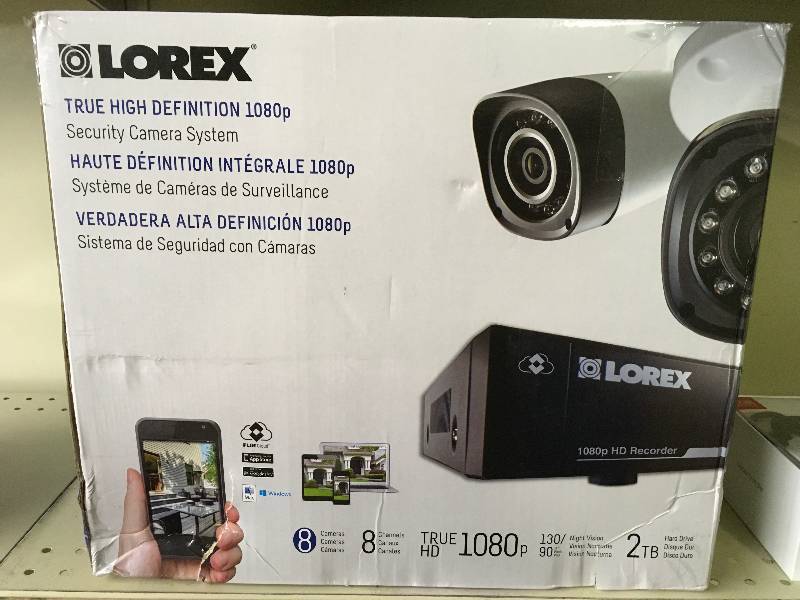 Lorex LHV828 Security Camera System, Retail $499.99