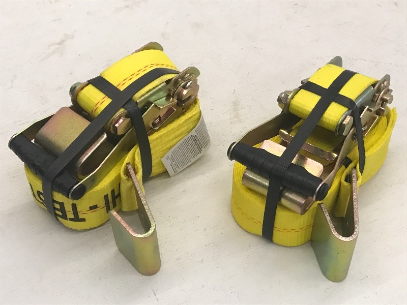 (2) New Keeper 2x27ft Ratchet Stra...