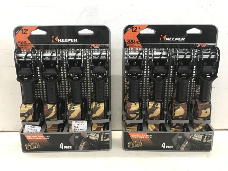 Lot Of (2) New 4-Packs Of 12x500#...