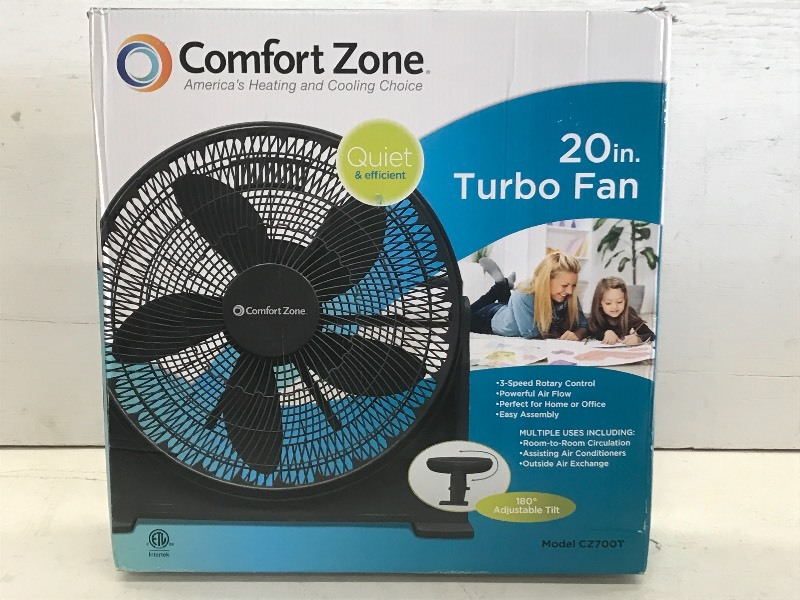 New Comfort Zone 115Volt 3-Speed 20...