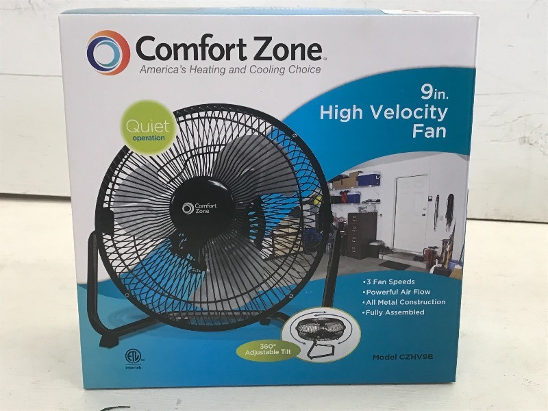 New Comfort Zone 115Volt 3-Speed 9...