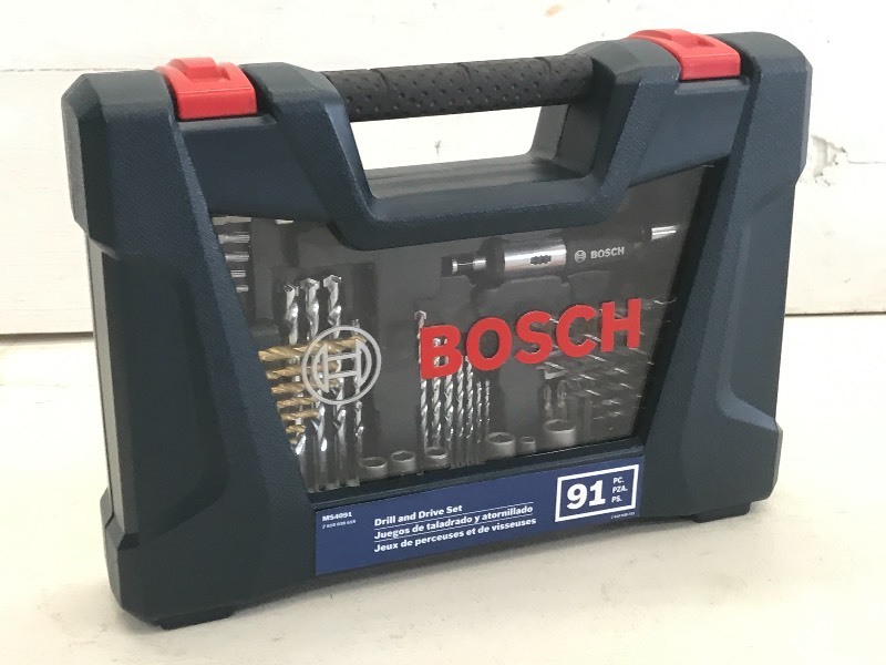 New Bosch 91-Piece Drill & Drive Se...