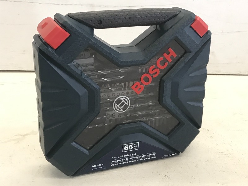 New Bosch 65-Piece Drill & Drive Se...