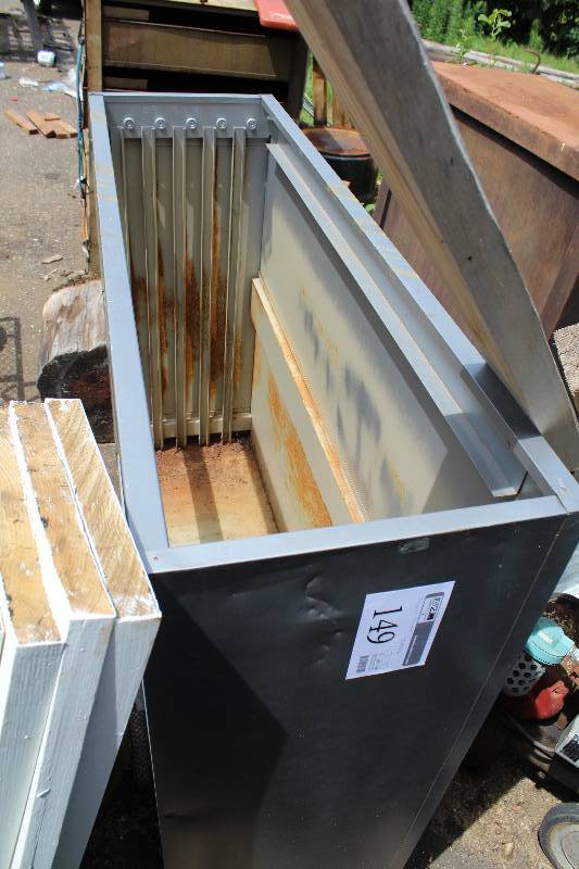 Blueprint Metal File Cabinet