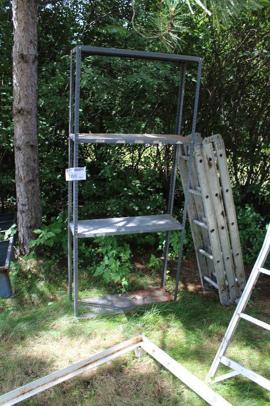 Lot of (2) Shelving Units