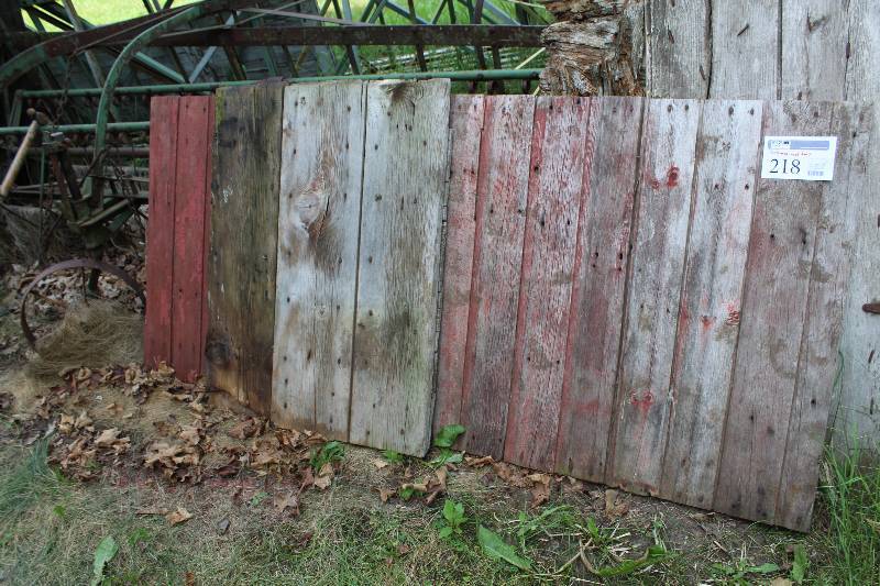 Reclaimed Wood Barn Doors