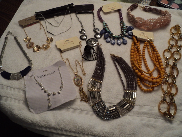lot 31 image: necklaces...