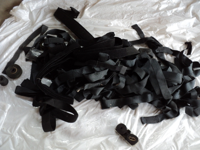 lot 44 image: straps -some with Velcro...