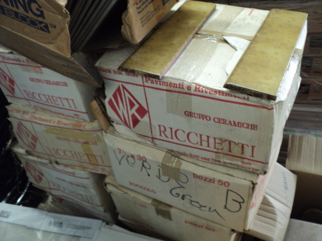lot 115 image: pallet of miscellaneous tile see al...