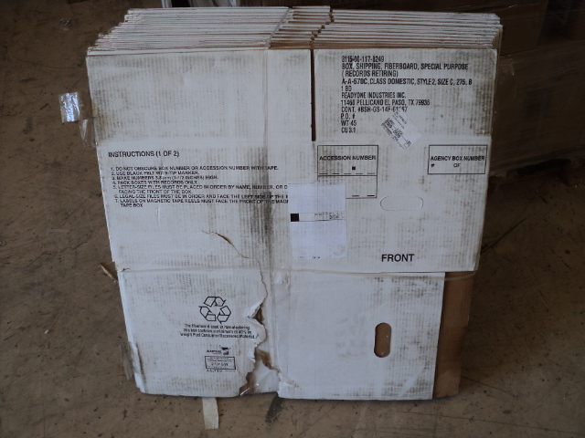 lot 121 image: 25 boxes...