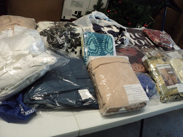 lot 188 image: assortment of chair covers, drapes ...