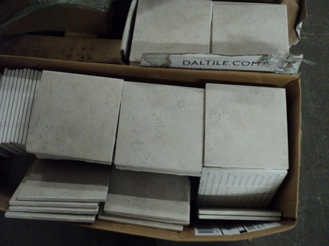 lot 191 image: 6 square tiles - over 100 tiles...