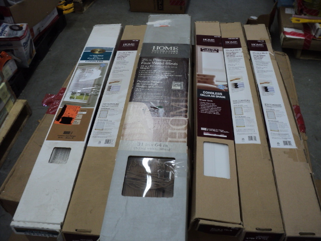 lot 248 image: 6 blinds 31x48, 31x67, and 31x72...