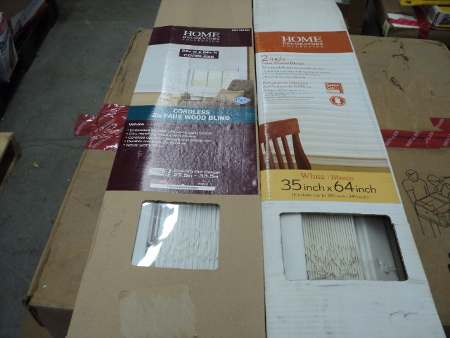 lot 249 image: 2 blinds 34x35 and 34x64...
