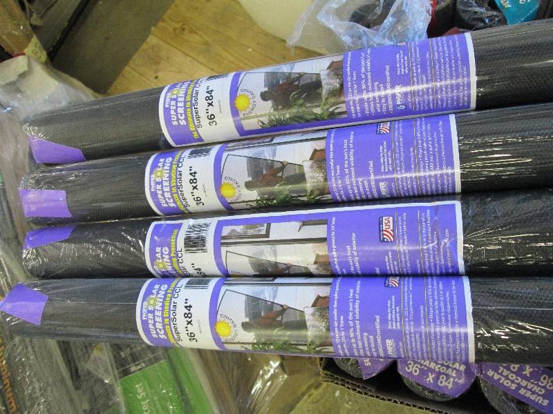 Lot of 4 Phifer 3001974 Charcoal Sc...
